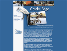 Tablet Screenshot of creeksedge.net